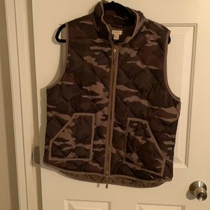 J Crew quilted puffer vest